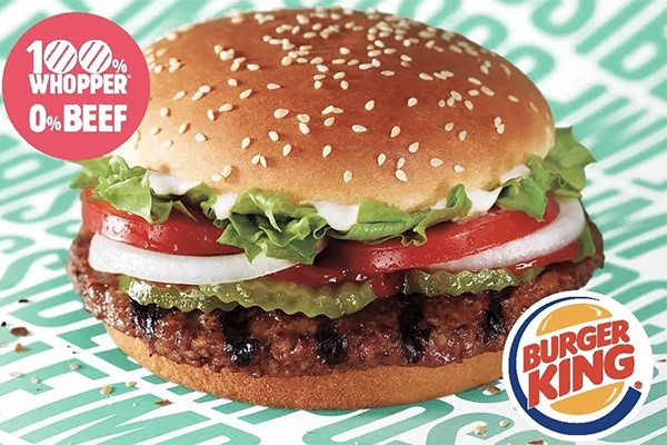 Burger King 100% Beef Whopper